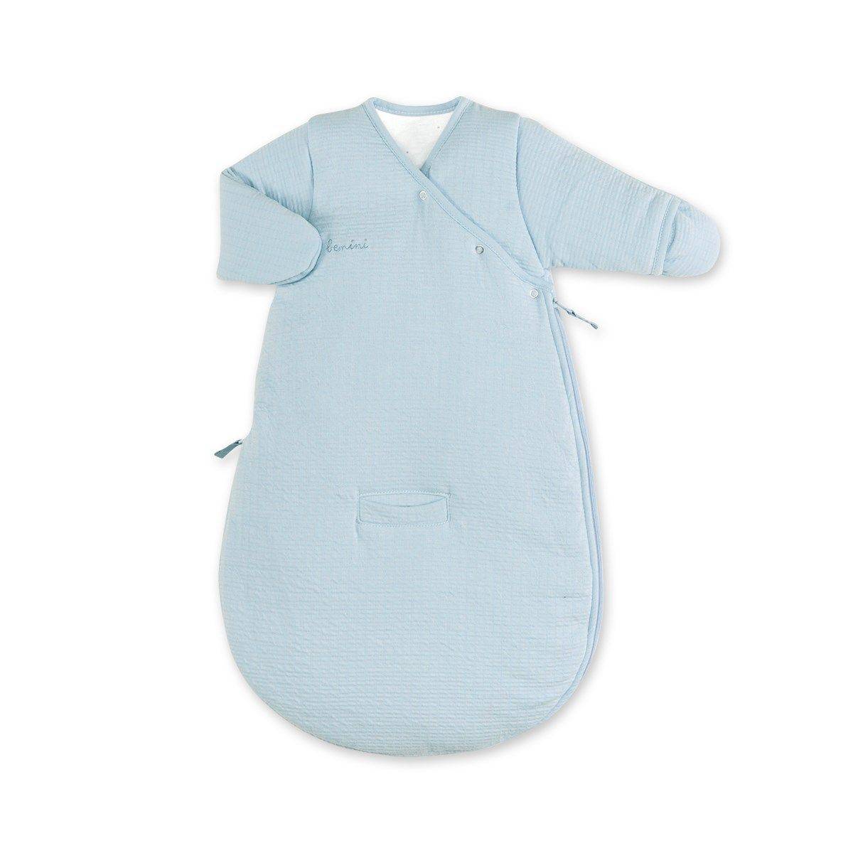 Gigoteuse bleu gris